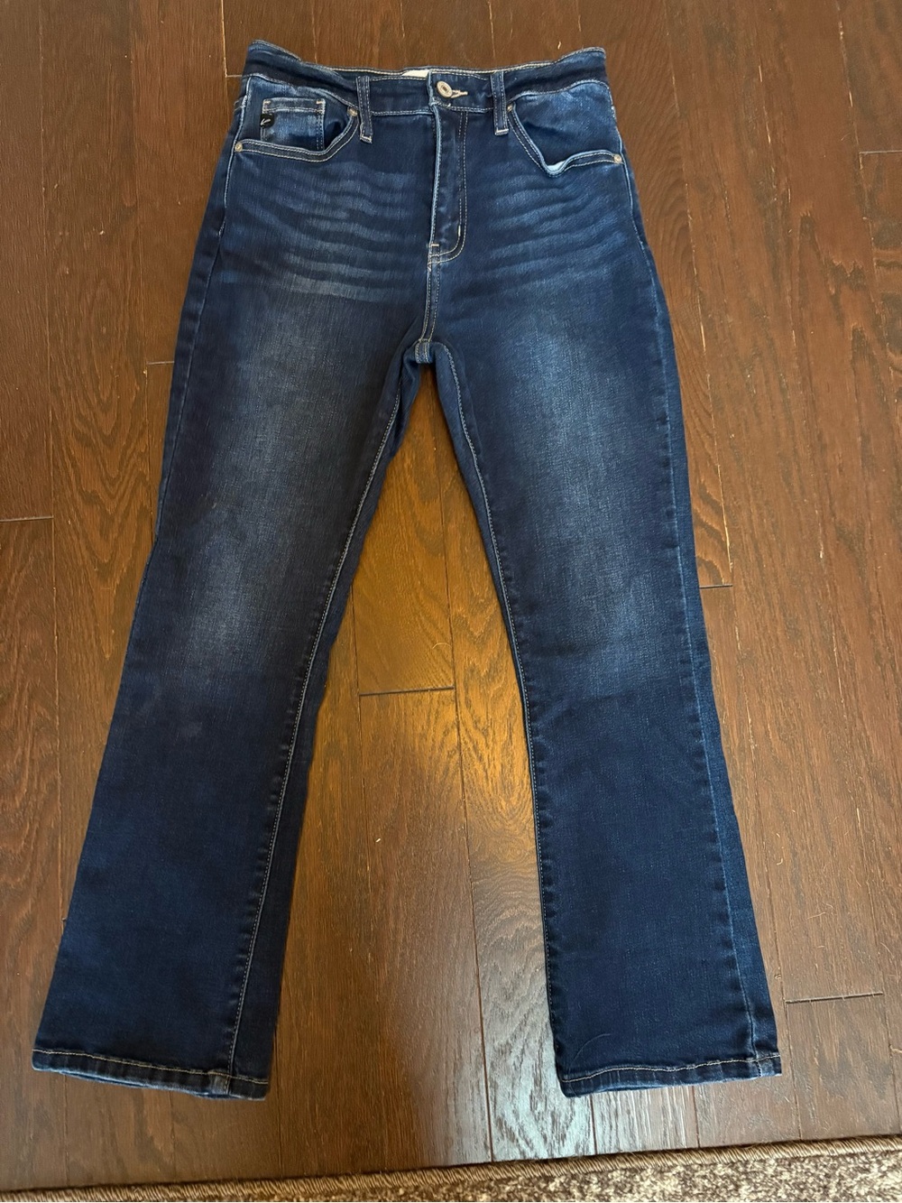 KanCan Dark Blue Flare Jeans